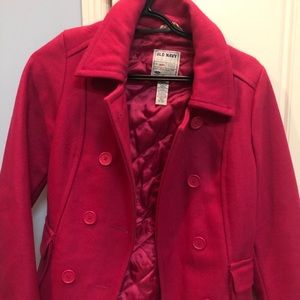 Old Navy pink winter coat